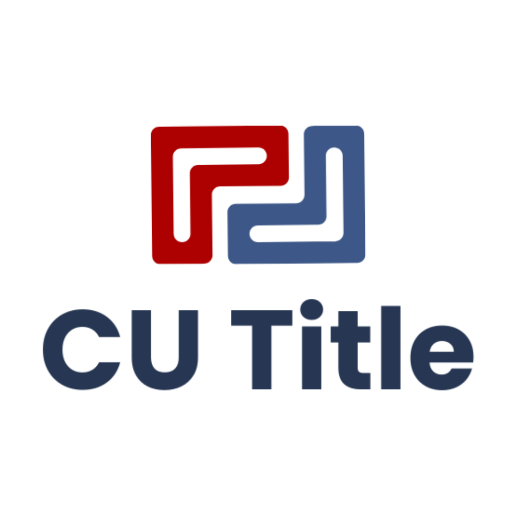 CU Title  maroon blue white logo